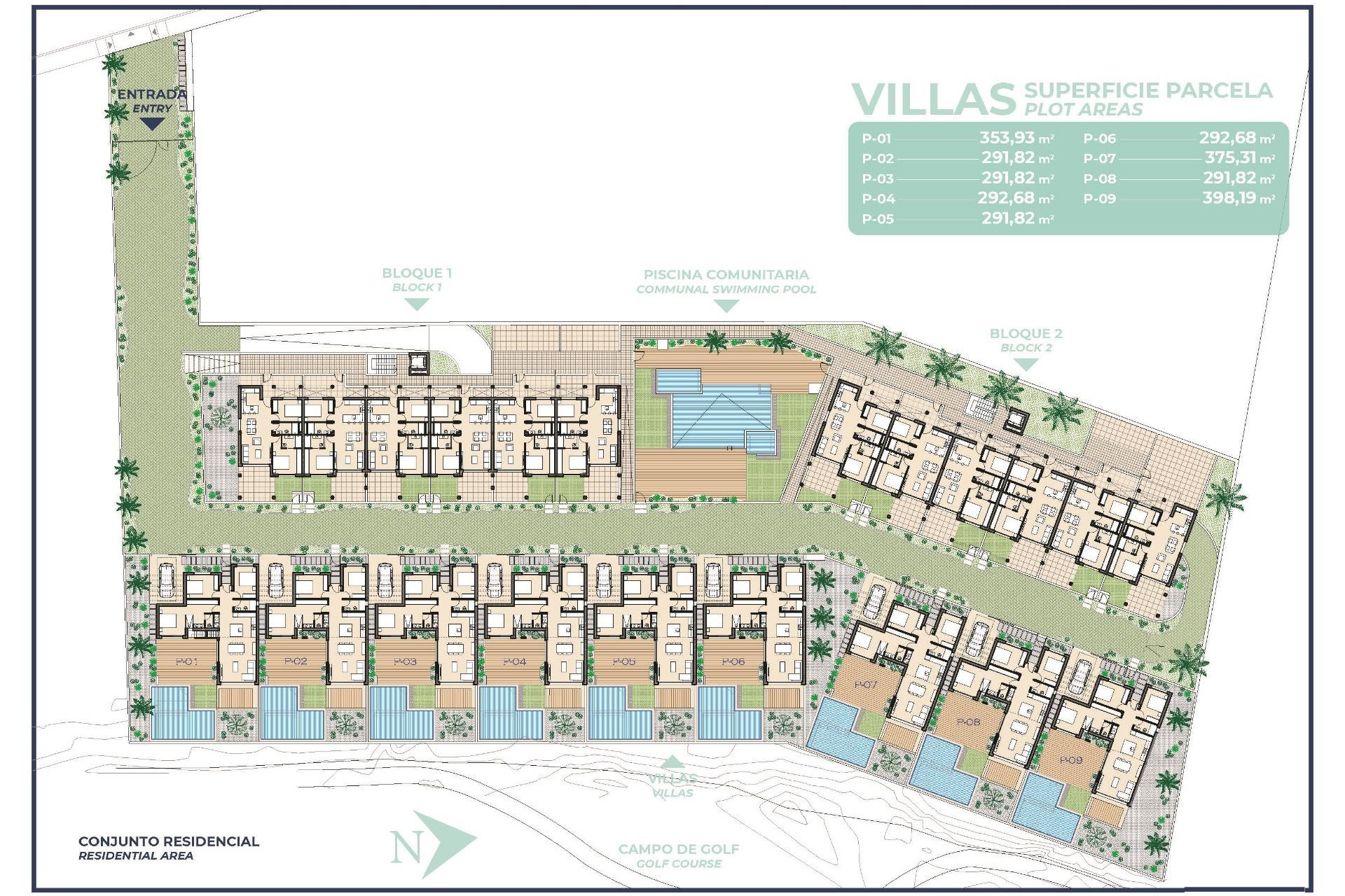 Nieuwbouw Woningen - Vrijstaande villa - Los Alcazares - Serena Golf