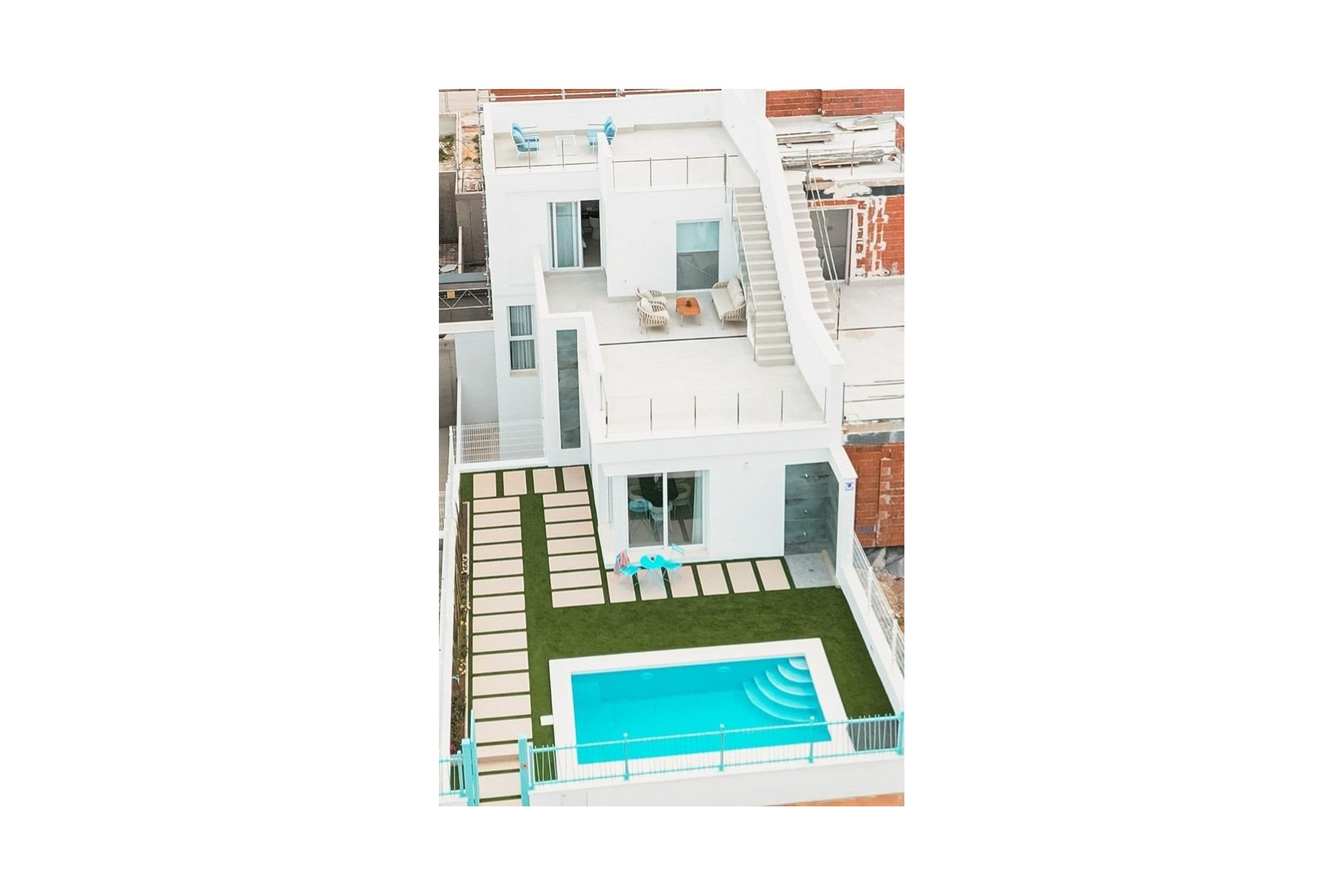 Nieuwbouw Woningen - Vrijstaande villa - Los Alcazares - Torre del Rame