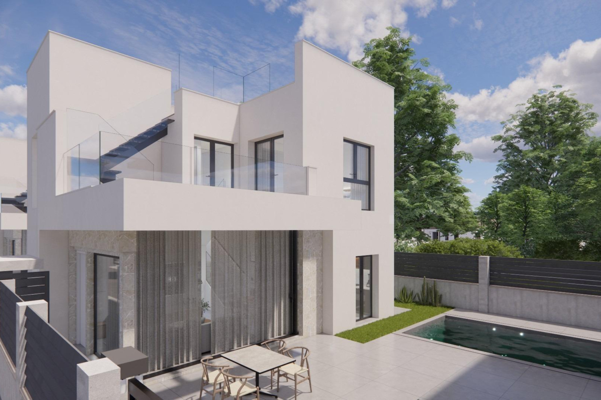 Nieuwbouw Woningen - Vrijstaande villa - Los Montesinos - La Herrada