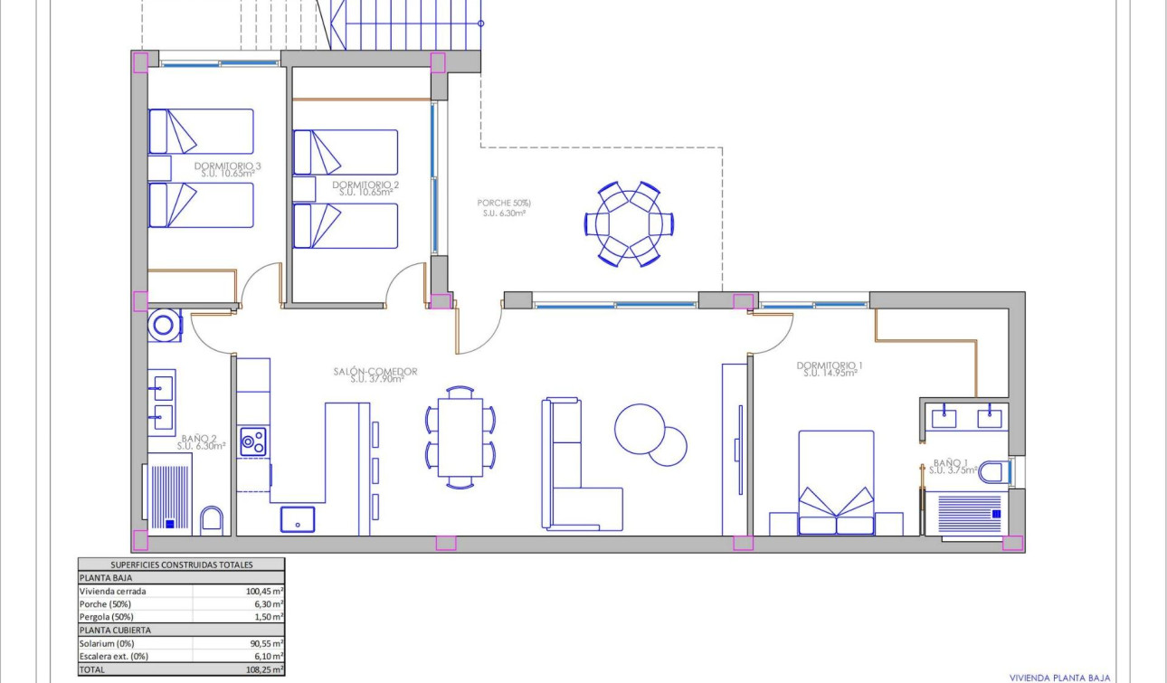 Nieuwbouw Woningen - Vrijstaande villa - Los Montesinos - La Herrada