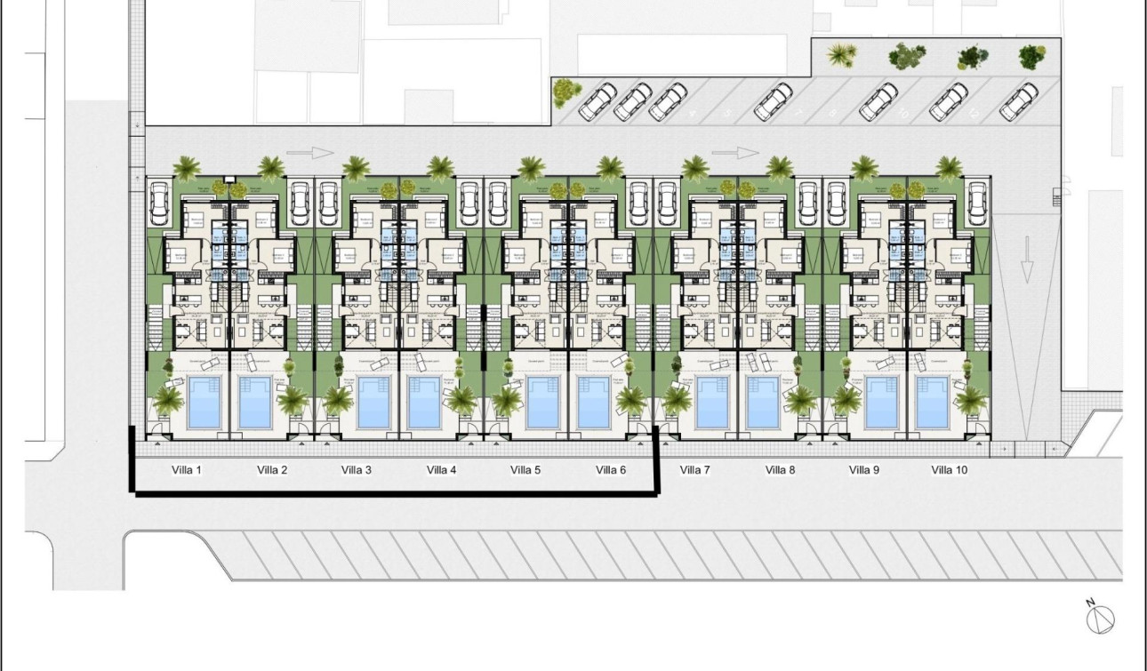 Nieuwbouw Woningen - Vrijstaande villa - Los Nietos - Los Nietos playa