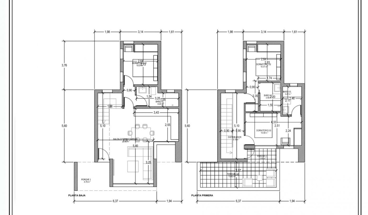 Nieuwbouw Woningen - Vrijstaande villa - Los Urrutias - Estrella De Mar