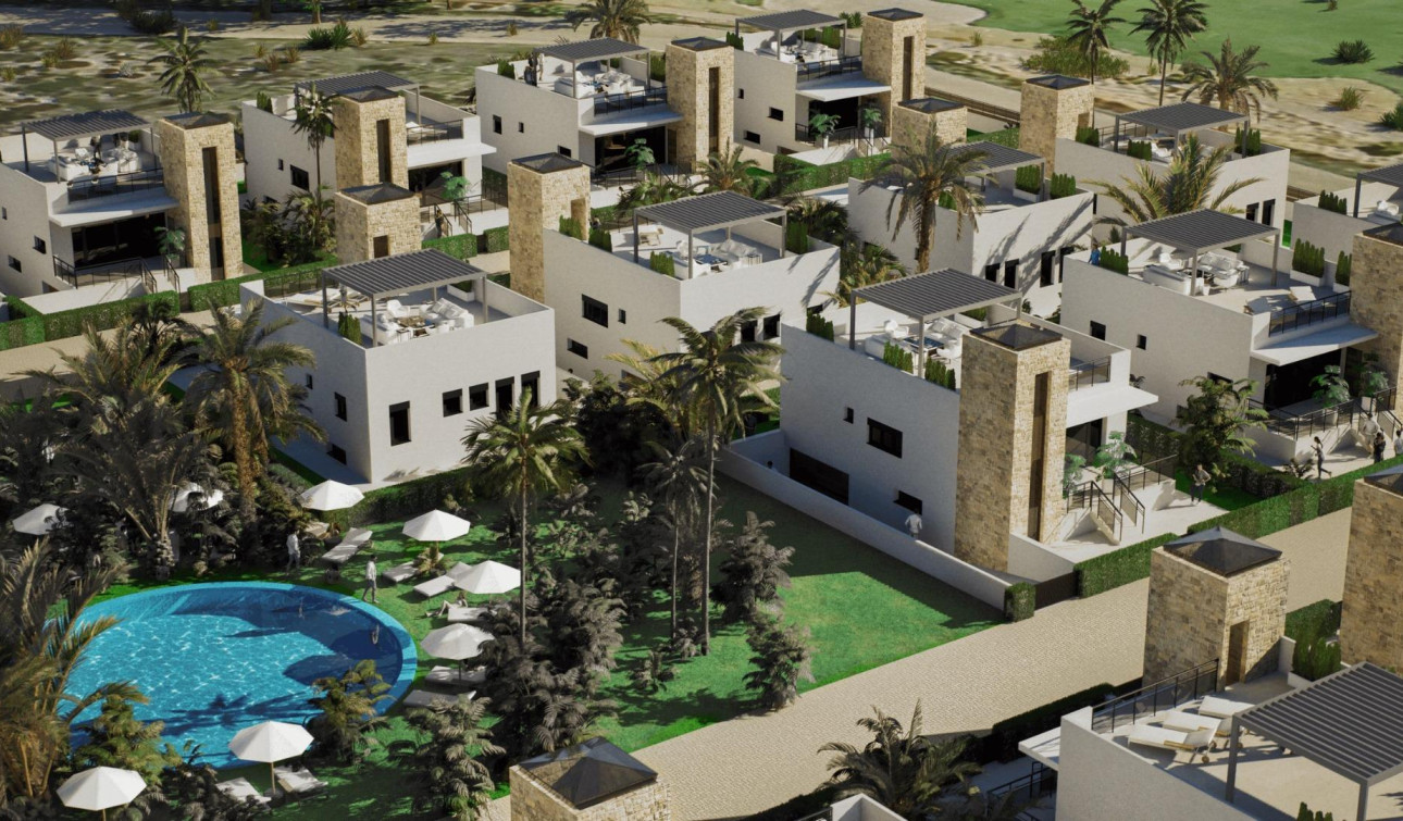 Nieuwbouw Woningen - Vrijstaande villa - Mazarron - Camposol Golf