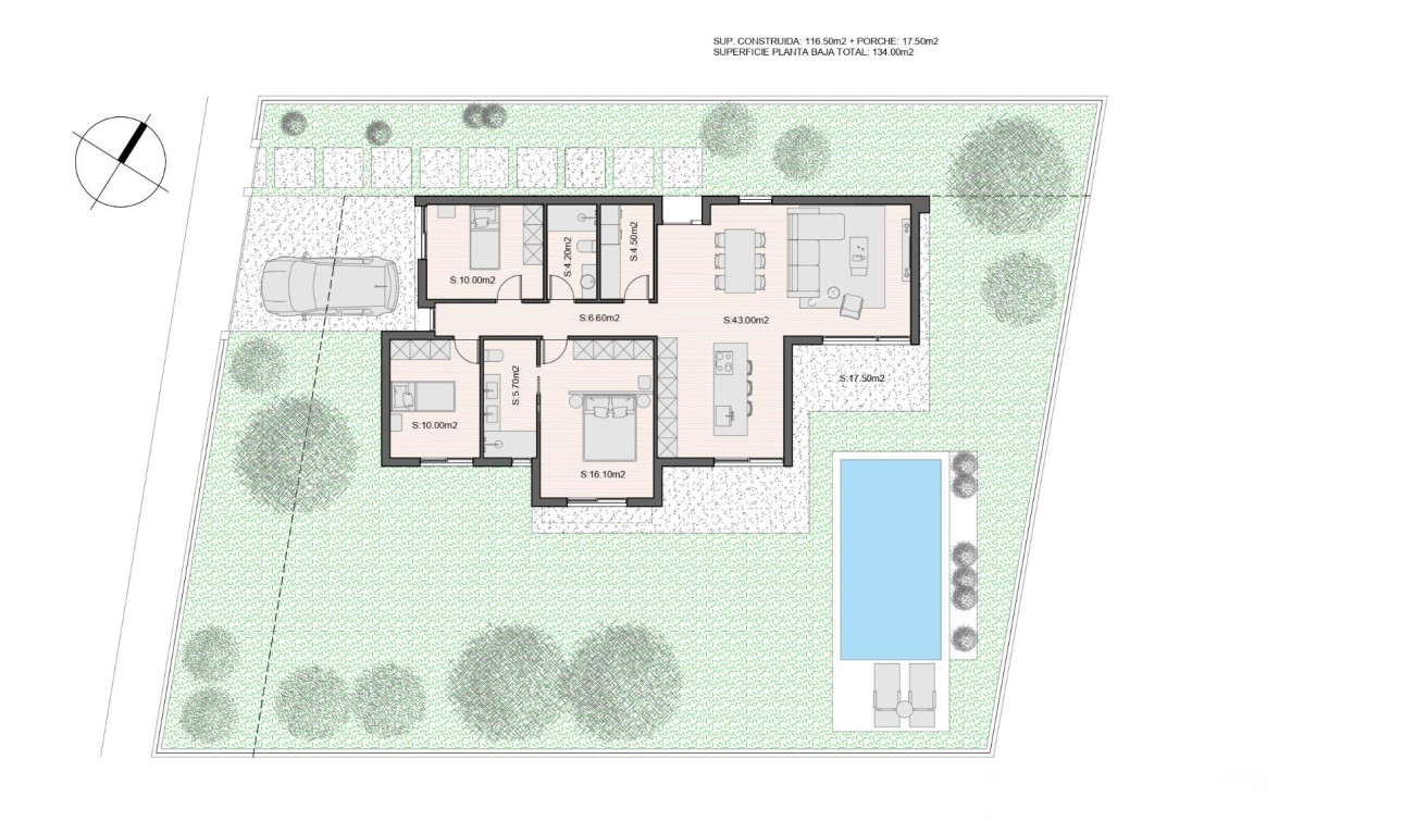Nieuwbouw Woningen - Vrijstaande villa - Molina De Segura - Urb. La Quinta