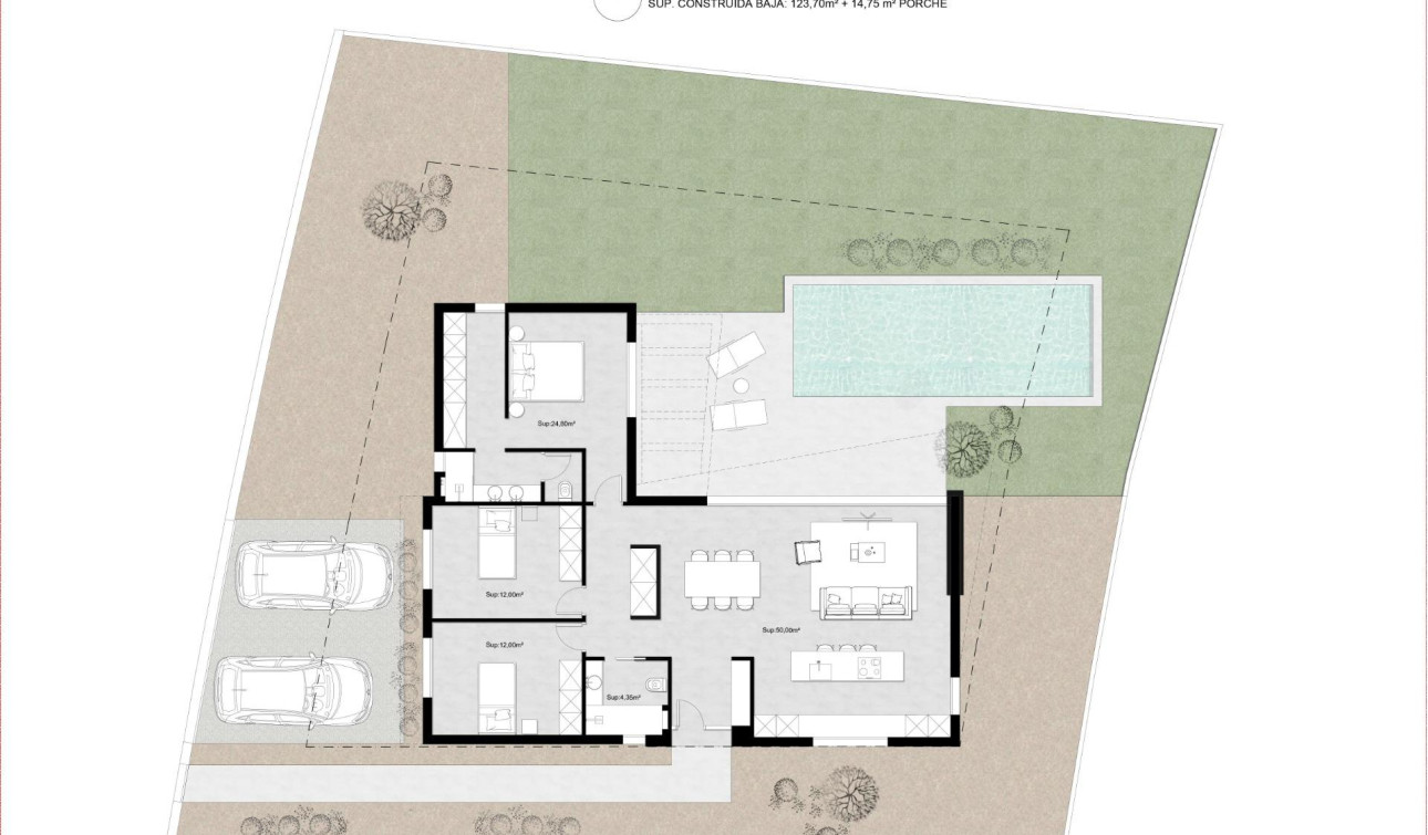 Nieuwbouw Woningen - Vrijstaande villa - Molina De Segura - Urb. La Quinta