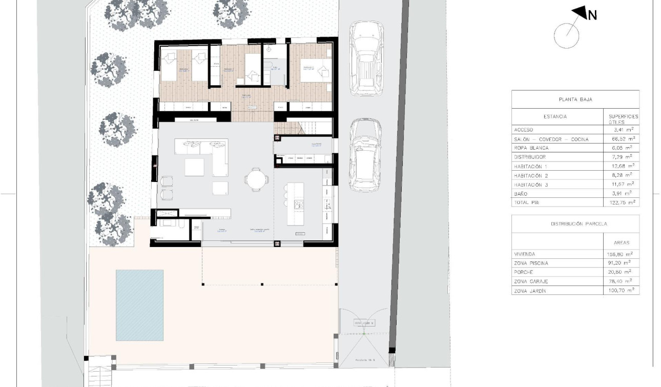 Nieuwbouw Woningen - Vrijstaande villa - Monforte del Cid - La Capitana