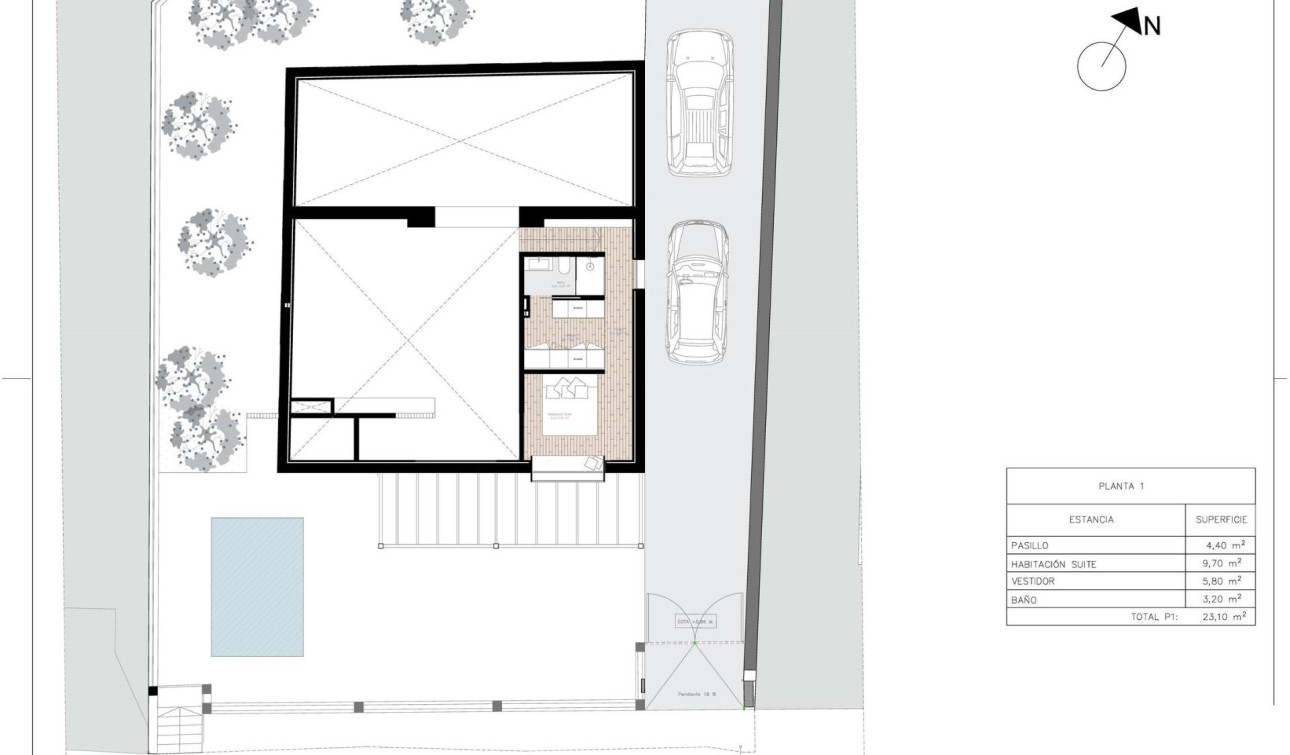 Nieuwbouw Woningen - Vrijstaande villa - Monforte del Cid - La Capitana