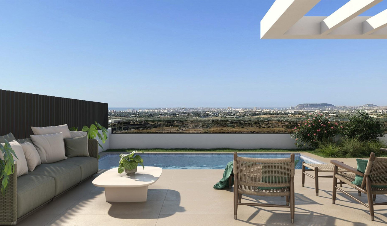 Nieuwbouw Woningen - Vrijstaande villa - Mutxamel - Cotoveta