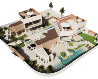 Nieuwbouw Woningen - Vrijstaande villa - Orihuela Costa - Dehesa de campoamor