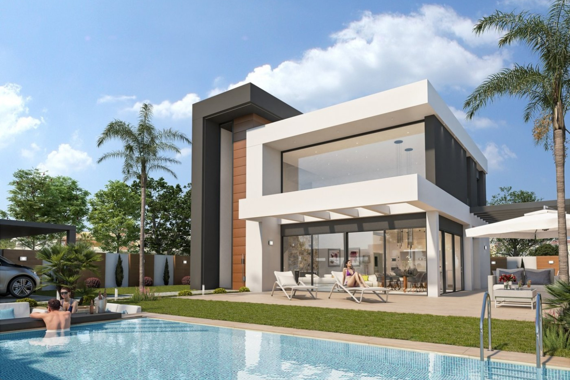 Nieuwbouw Woningen - Vrijstaande villa - Orihuela Costa - La Zenia