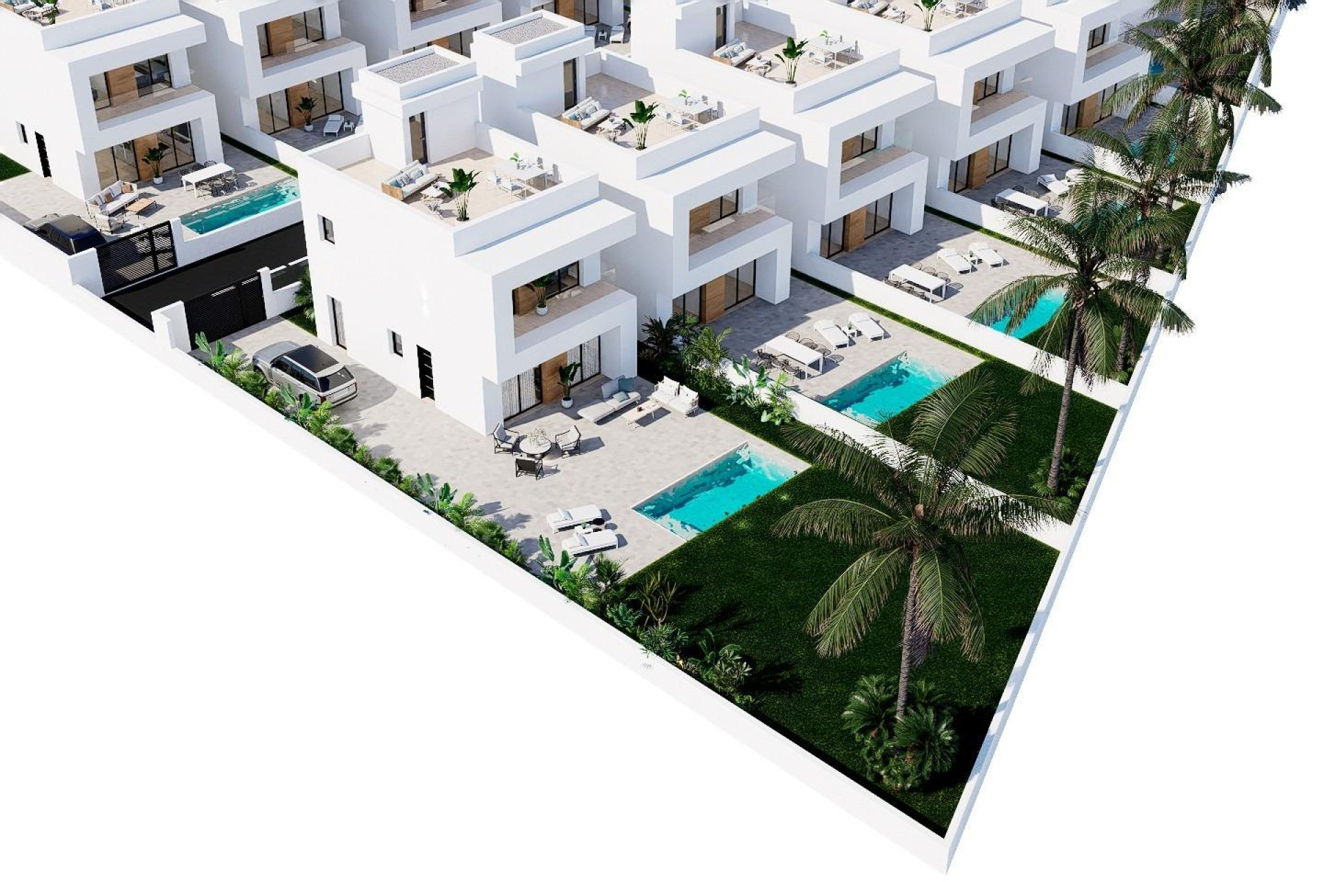 Nieuwbouw Woningen - Vrijstaande villa - Orihuela Costa - La Zenia