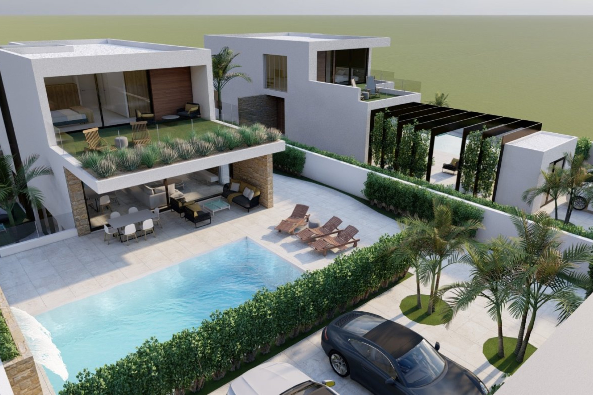 Nieuwbouw Woningen - Vrijstaande villa - Orihuela Costa - La Zenia