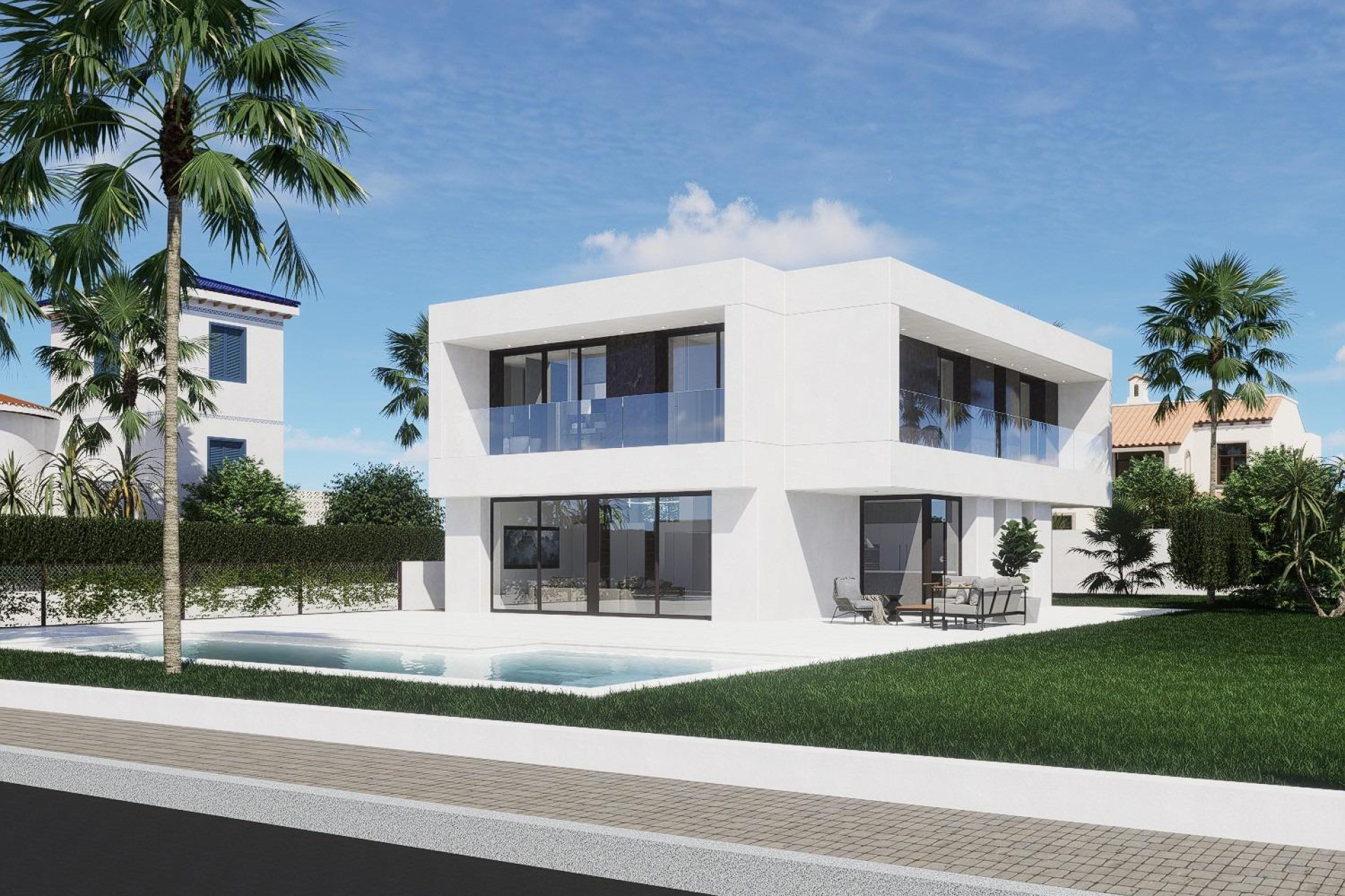 Nieuwbouw Woningen - Vrijstaande villa - Orihuela Costa - La Zenia