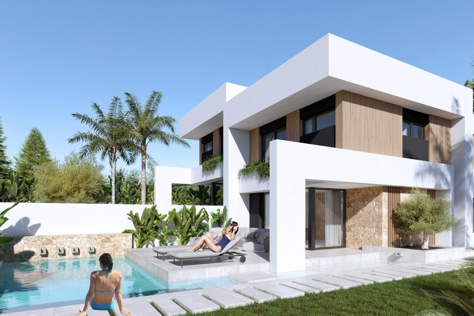 Nieuwbouw Woningen - Vrijstaande villa - Orihuela Costa - Las Filipinas