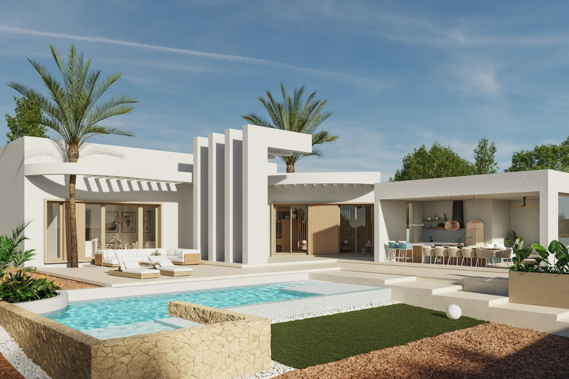 Nieuwbouw Woningen - Vrijstaande villa - Orihuela Costa - Las Filipinas