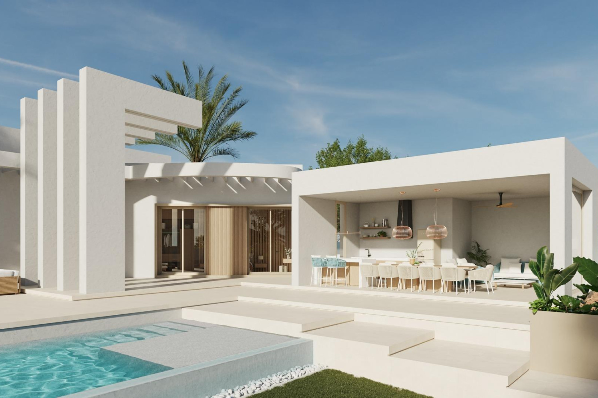 Nieuwbouw Woningen - Vrijstaande villa - Orihuela Costa - Las Filipinas