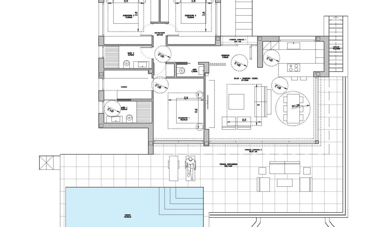 Nieuwbouw Woningen - Vrijstaande villa - Orihuela - Las Colinas Golf