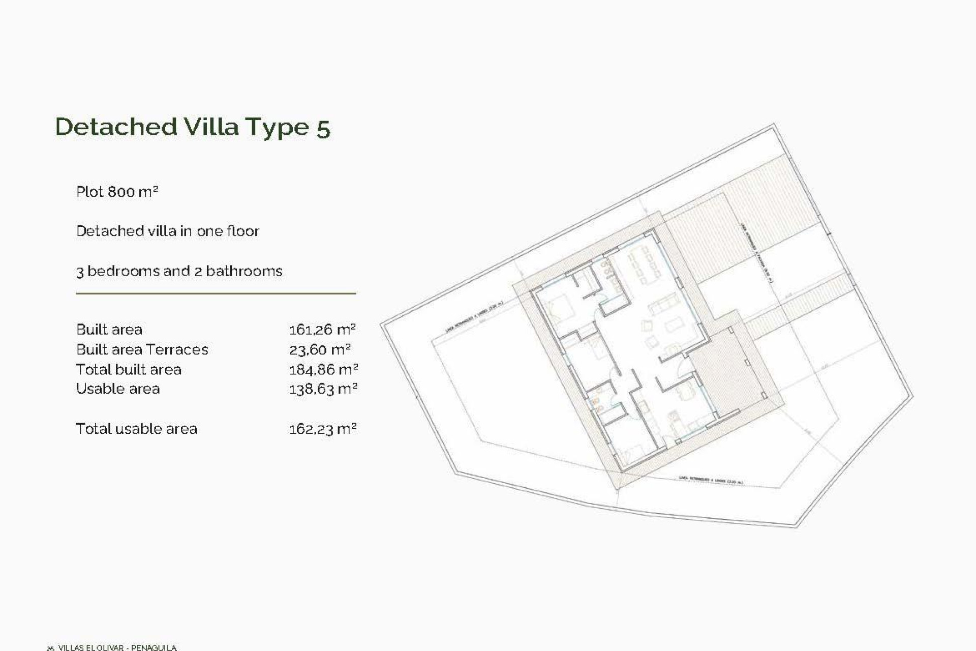 Nieuwbouw Woningen - Vrijstaande villa - Penaguila - El Olivar