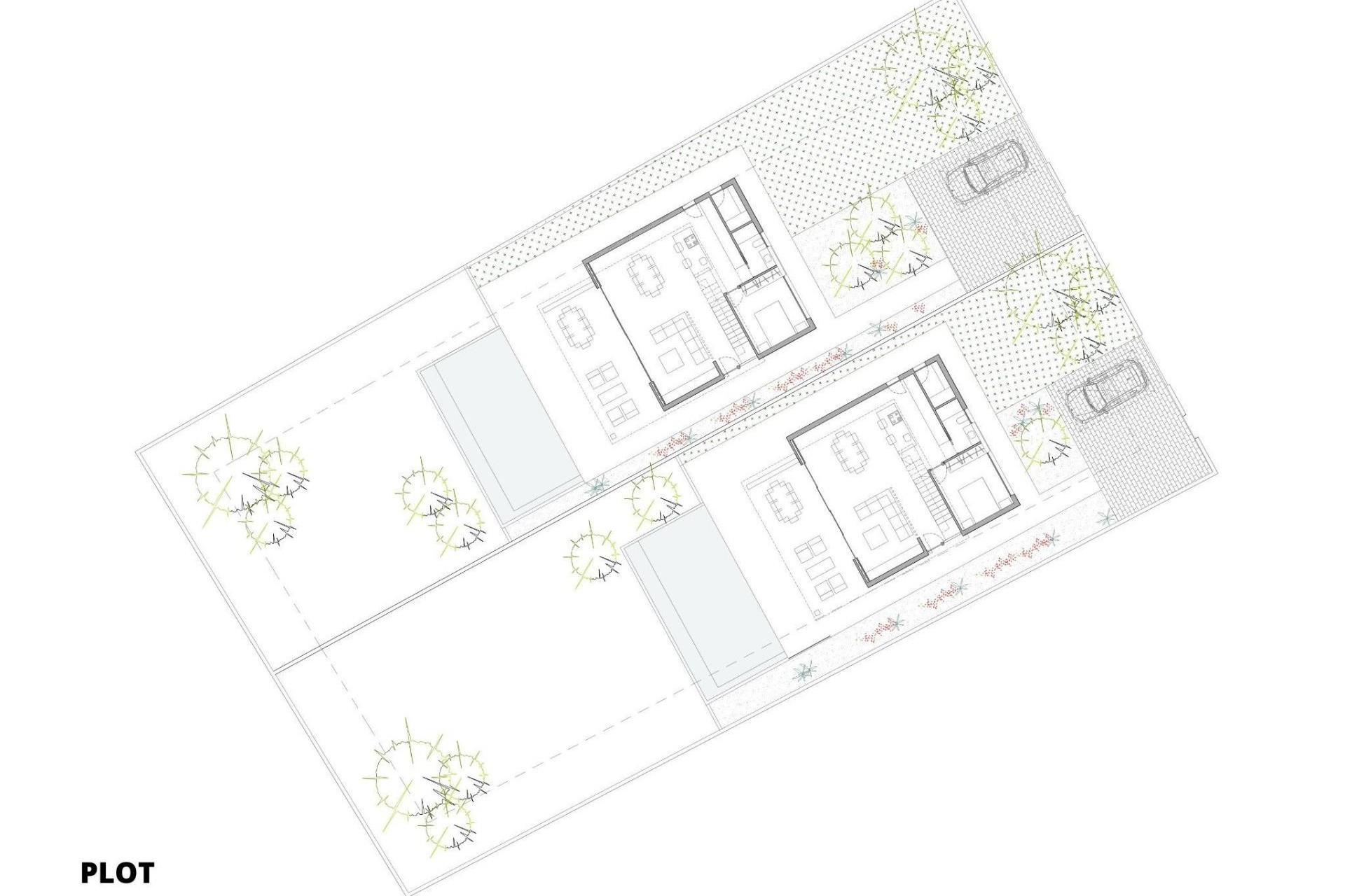 Nieuwbouw Woningen - Vrijstaande villa - Pilar de la Horadada - Pinar de Campoverde