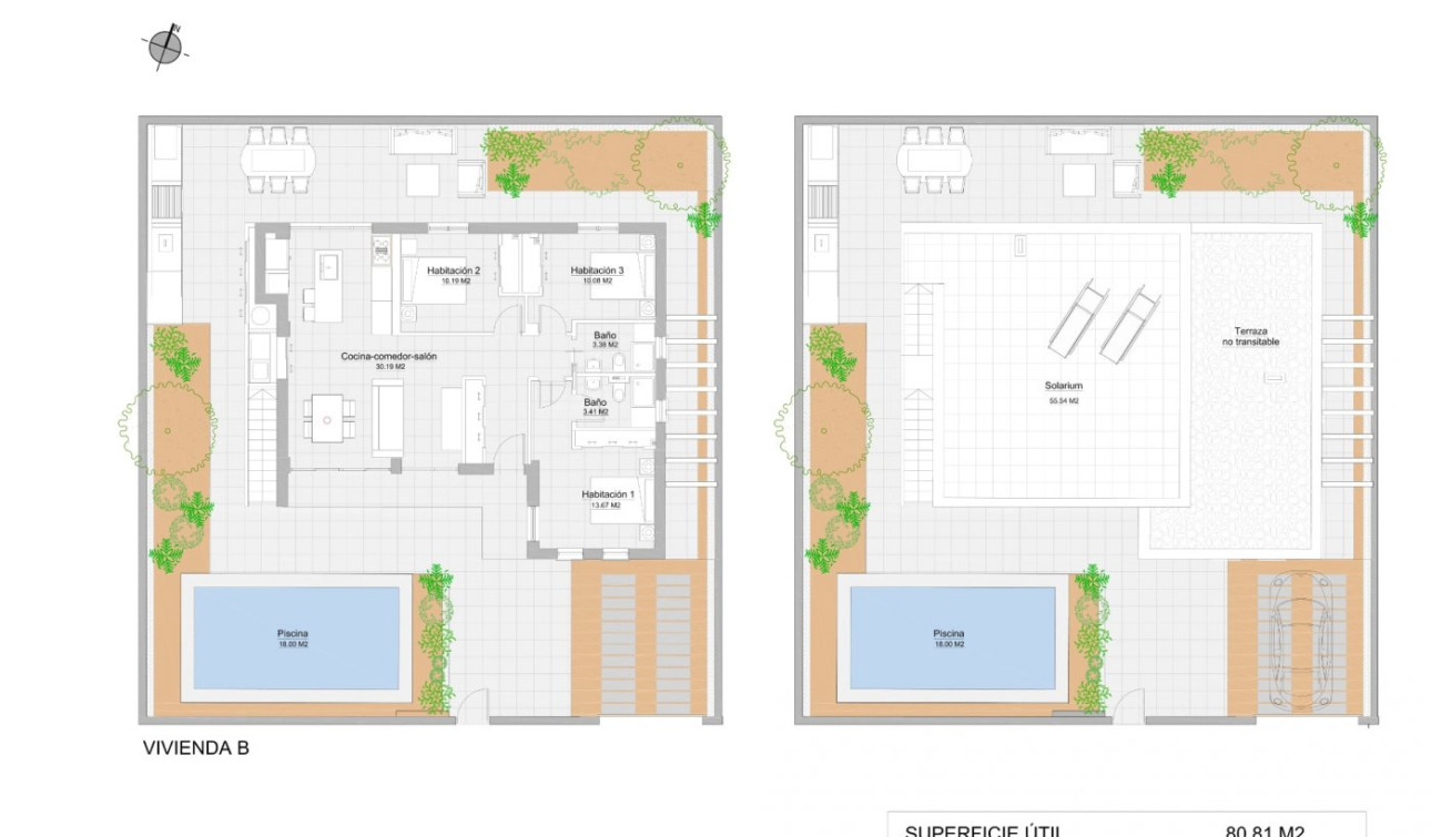 Nieuwbouw Woningen - Vrijstaande villa - Pilar de la Horadada - Pinar de Campoverde