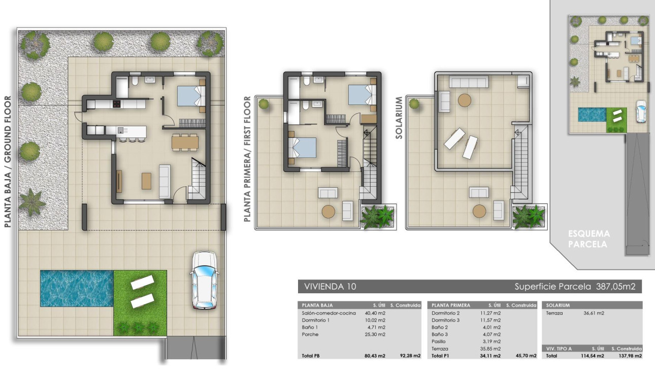 Nieuwbouw Woningen - Vrijstaande villa - Pilar de la Horadada - Polideportivo