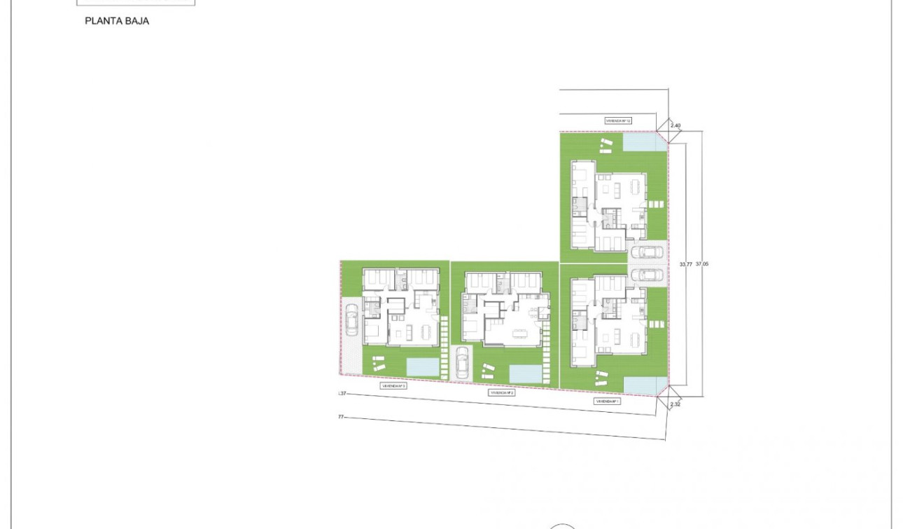 Nieuwbouw Woningen - Vrijstaande villa - Pilar de la Horadada - pueblo