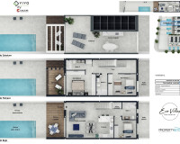 Nieuwbouw Woningen - Vrijstaande villa - Pilar de la Horadada