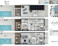 Nieuwbouw Woningen - Vrijstaande villa - Pilar de la Horadada