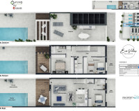 Nieuwbouw Woningen - Vrijstaande villa - Pilar de la Horadada