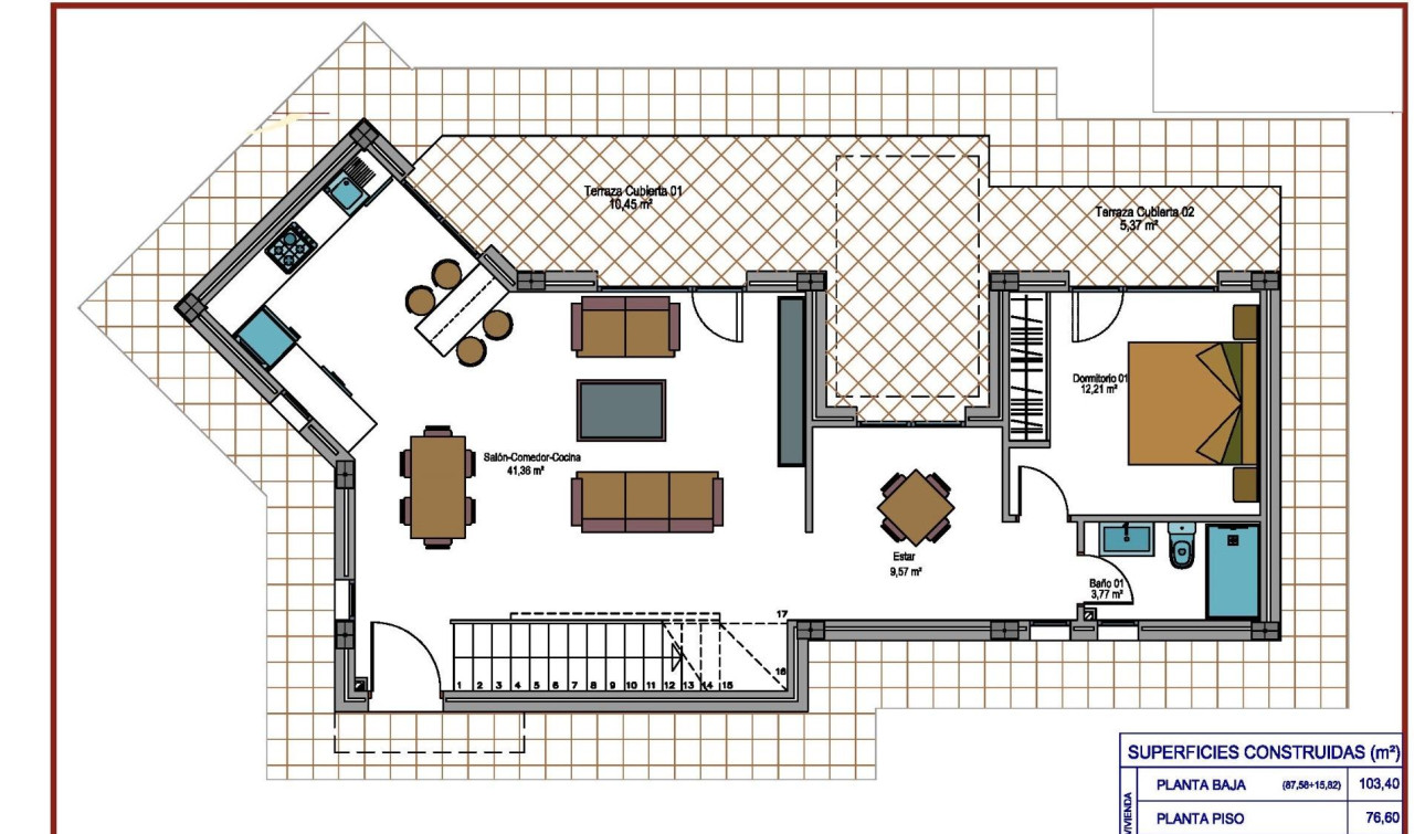 Nieuwbouw Woningen - Vrijstaande villa - Pinoso - Camino Del Prado