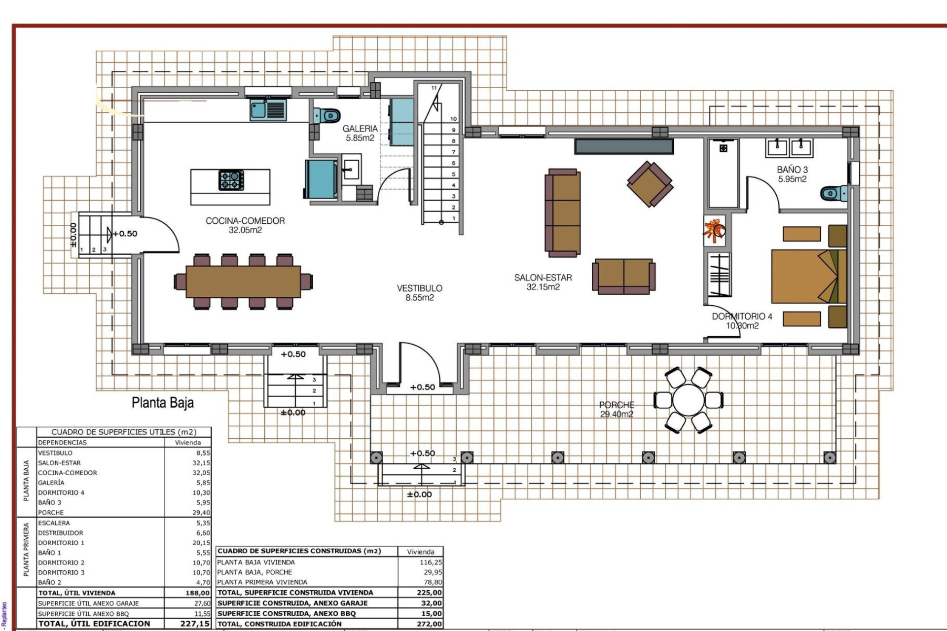 Nieuwbouw Woningen - Vrijstaande villa - Pinoso - Camino Del Prado