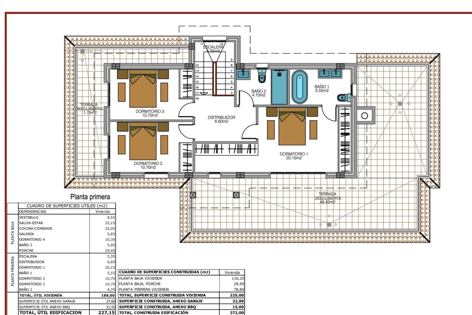 Nieuwbouw Woningen - Vrijstaande villa - Pinoso - Camino Del Prado