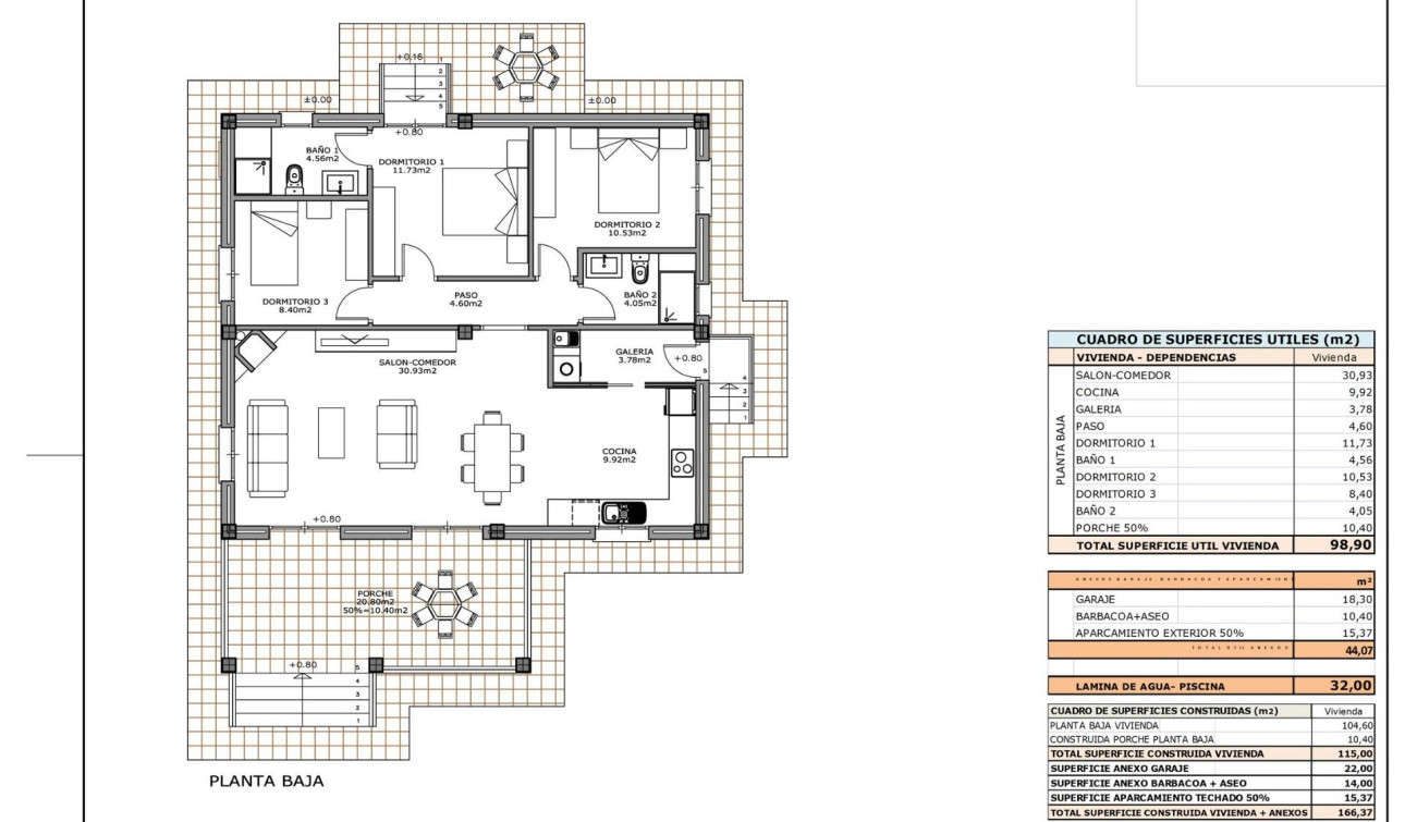 Nieuwbouw Woningen - Vrijstaande villa - Pinoso - Camino Del Prado