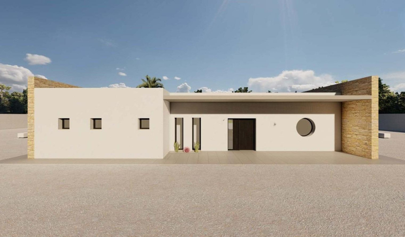 Nieuwbouw Woningen - Vrijstaande villa - Pinoso - Campo