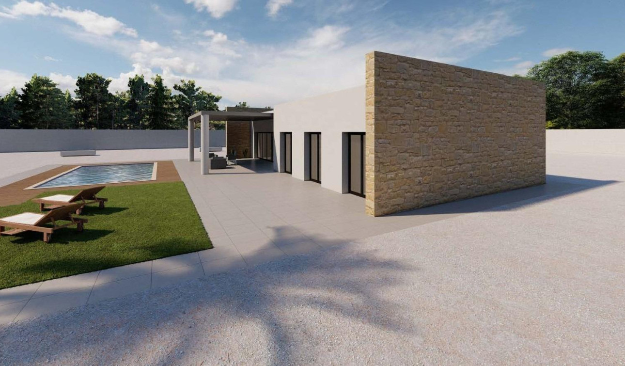 Nieuwbouw Woningen - Vrijstaande villa - Pinoso - Campo