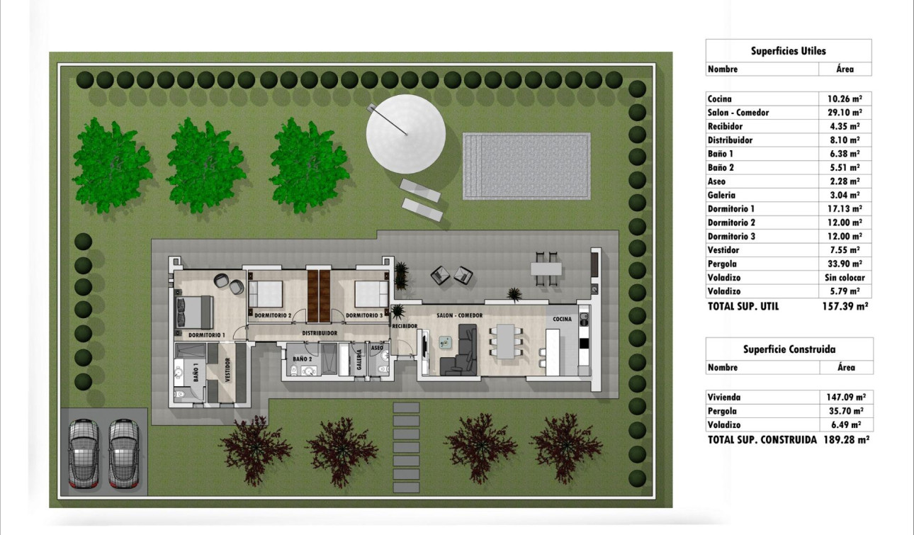 Nieuwbouw Woningen - Vrijstaande villa - Pinoso - Lel