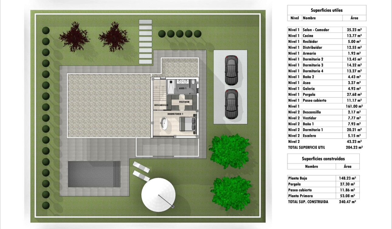 Nieuwbouw Woningen - Vrijstaande villa - Pinoso - Lel