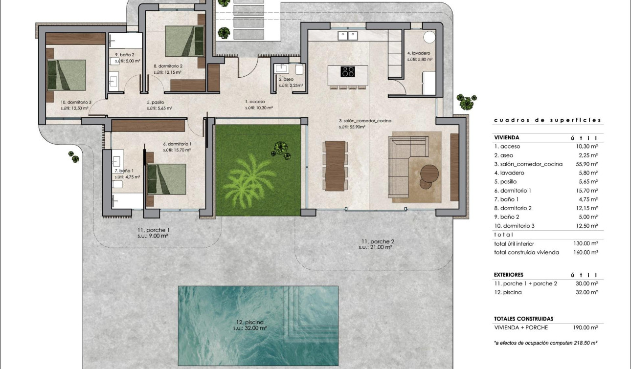 Nieuwbouw Woningen - Vrijstaande villa - Pinoso - Lel