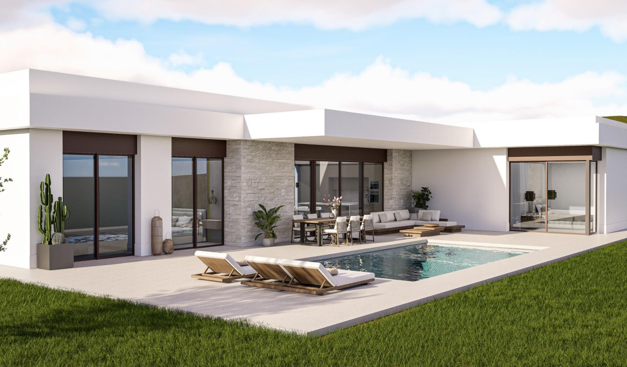 Nieuwbouw Woningen - Vrijstaande villa - Pinoso - Lel