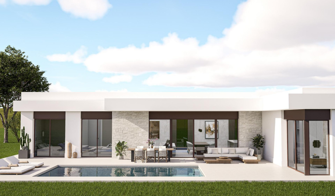 Nieuwbouw Woningen - Vrijstaande villa - Pinoso - Lel