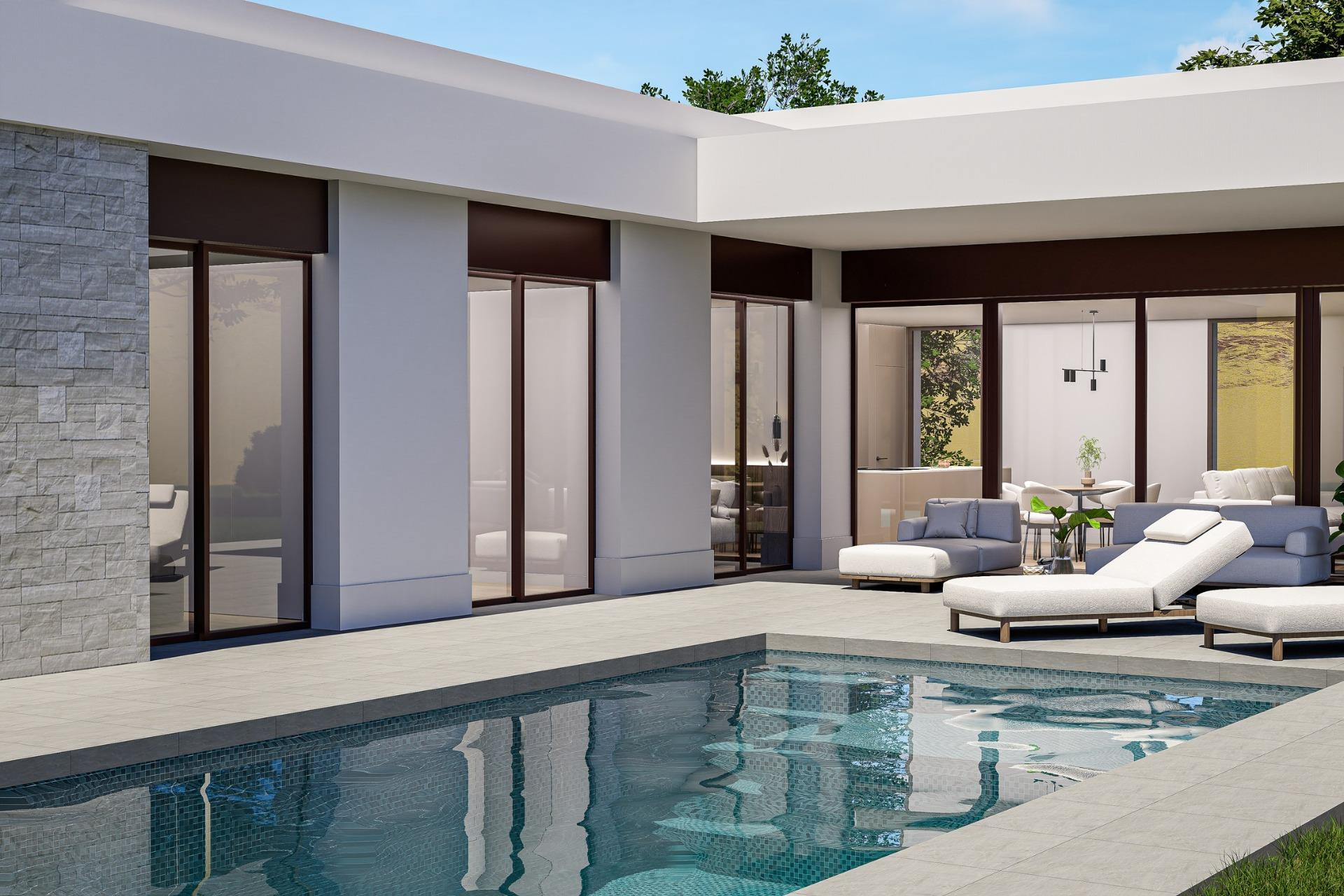 Nieuwbouw Woningen - Vrijstaande villa - Pinoso - Lel