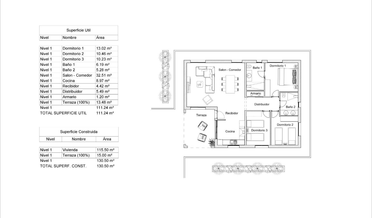 Nieuwbouw Woningen - Vrijstaande villa - Pinoso - Lel