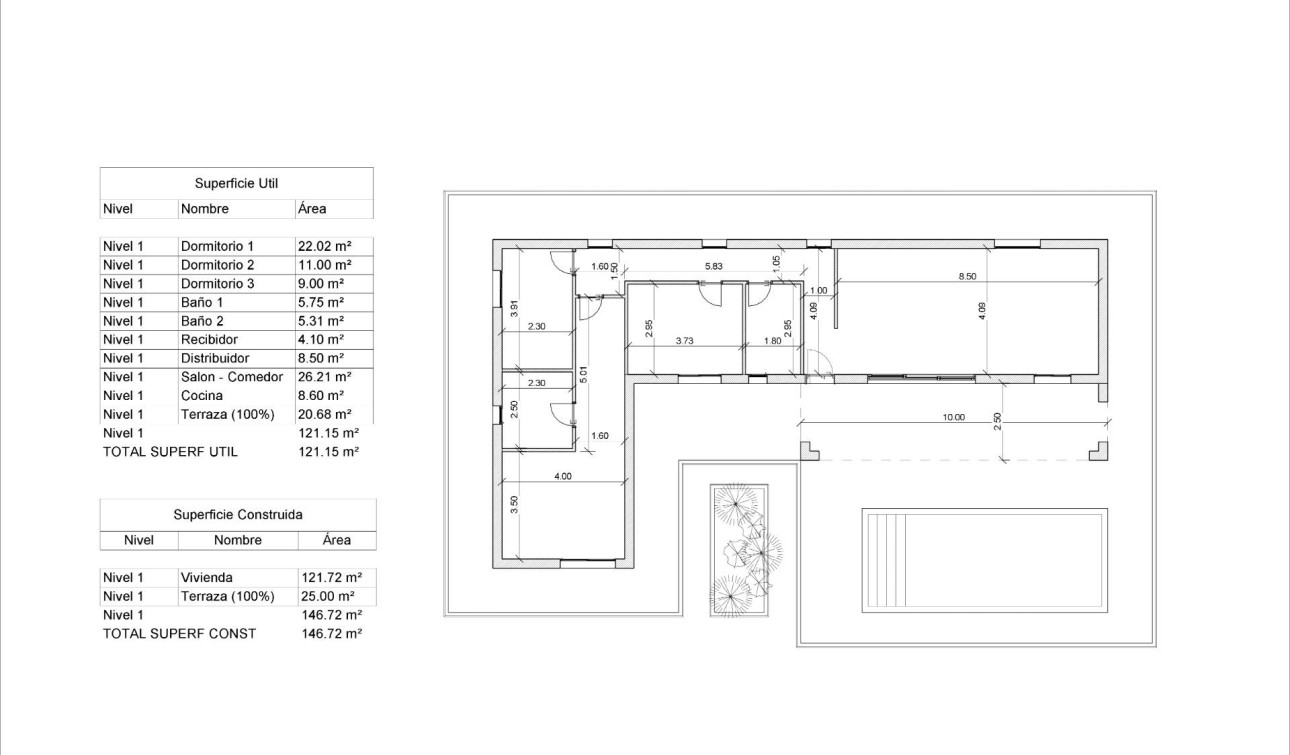 Nieuwbouw Woningen - Vrijstaande villa - Pinoso - Lel