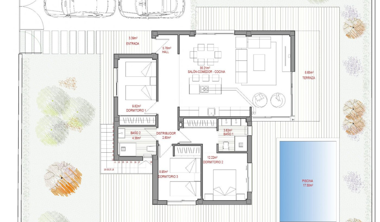 Nieuwbouw Woningen - Vrijstaande villa - Polop - Alberca