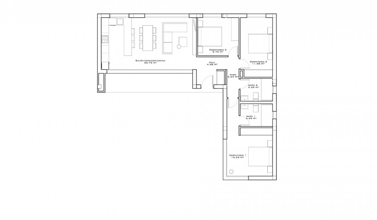 Nieuwbouw Woningen - Vrijstaande villa - Polop - Alberca