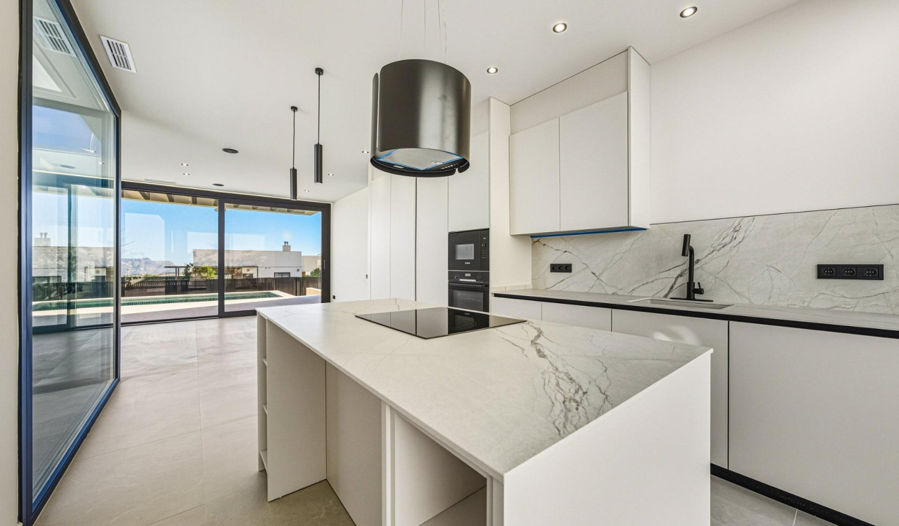 Nieuwbouw Woningen - Vrijstaande villa - Polop - La Alberca