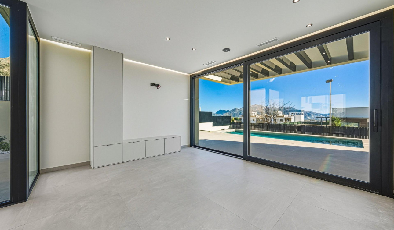 Nieuwbouw Woningen - Vrijstaande villa - Polop - La Alberca