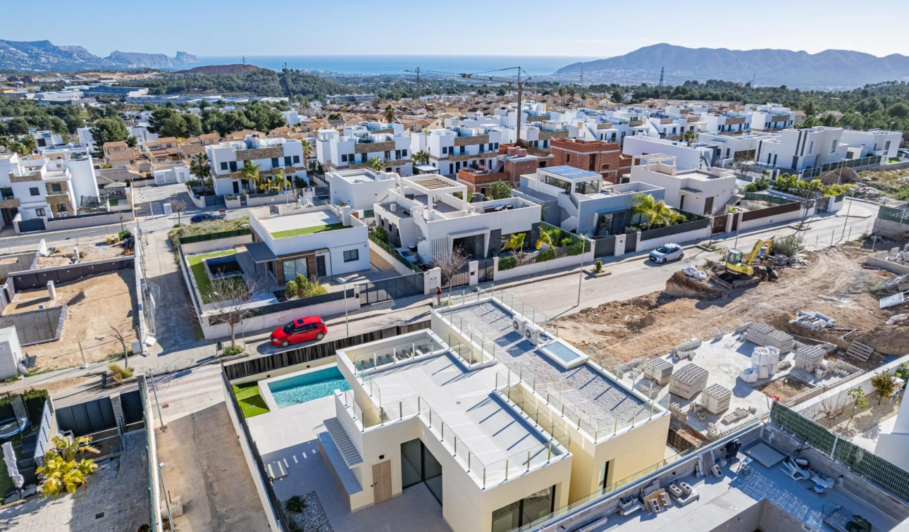 Nieuwbouw Woningen - Vrijstaande villa - Polop - La Alberca