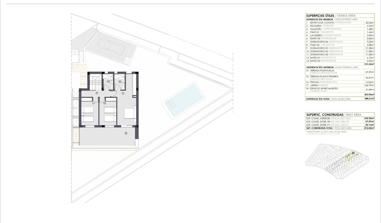Nieuwbouw Woningen - Vrijstaande villa - Polop - PAU 1