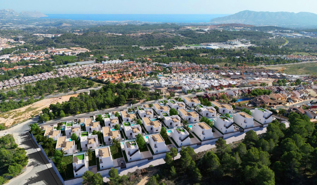Nieuwbouw Woningen - Vrijstaande villa - Polop - Polop Hills